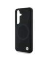 Hurtownia GSM - BMW Piele Semi-texturată MagSafe Samsung Galaxy S25 negru - BMW824 - {ean13} - Hurt