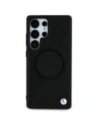 Hurtownia GSM - BMW Piele Texturată Parțial MagSafe Samsung Galaxy S25 Ultra negru - BMW825 - {ean13} - Hurt