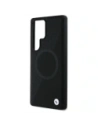 Hurtownia GSM - BMW Piele Texturată Parțial MagSafe Samsung Galaxy S25 Ultra negru - BMW825 - {ean13} - Hurt