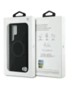 Hurtownia GSM - BMW Piele Texturată Parțial MagSafe Samsung Galaxy S25 Ultra negru - BMW825 - {ean13} - Hurt