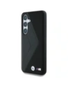 Wholesale BMW Leather Oversized Stripes MagSafe Samsung Galaxy S25 black - BMW826 - {ean13} - Hurt