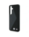 Wholesale BMW Leather Oversized Stripes MagSafe Samsung Galaxy S25 black - BMW826 - {ean13} - Hurt