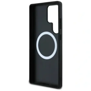 Hurtownia GSM - BMW Leder Übergroße Streifen MagSafe Samsung Galaxy S25 Ultra schwarz - BMW827 - {ean13} - Hurt