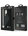 Wholesale BMW Leather Oversized Stripes MagSafe Samsung Galaxy S25 Ultra black - BMW827 - {ean13} - Hurt