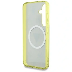 Hurtownia GSM - Buton triangulare strălucitoare 4G MagSafe pentru Samsung Galaxy S25, maro - GUE4554 - {ean13} - Hurt