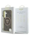 Wholesale Guess 4G Glitter Triangle Buttons MagSafe Samsung Galaxy S25 brown - GUE4554 - {ean13} - Hurt