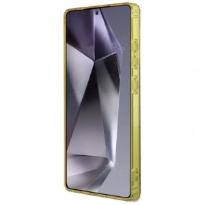 Wholesale Guess 4G Glitter Triangle Buttons MagSafe Samsung Galaxy S25 Ultra brown - GUE4555 - {ean13} - Hurt