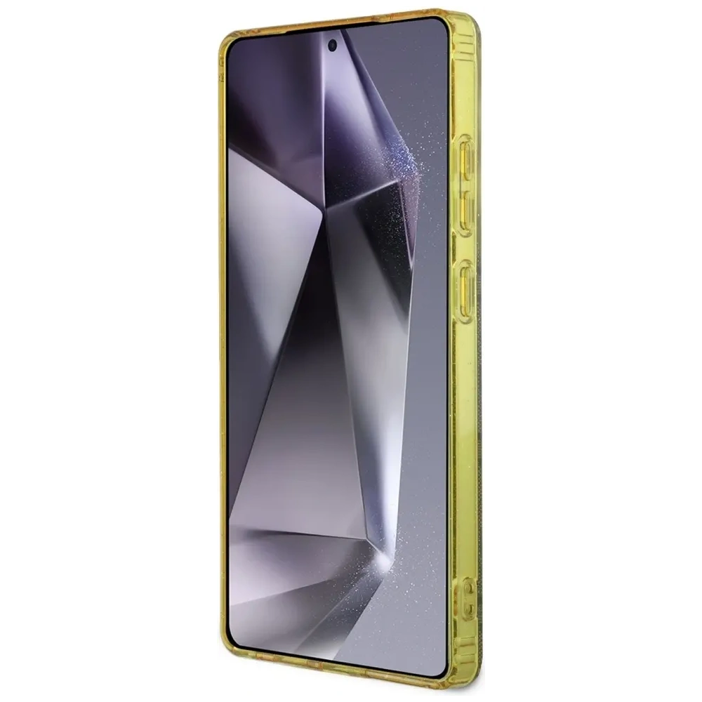 Hurtownia GSM - Guess 4G Csillogó Háromszög Gombok MagSafe Samsung Galaxy S25 Ultra barna - GUE4555 - {ean13} - Hurt