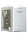 Hurtownia GSM - Etui Guess 4G Glitter Triangle Buttons MagSafe do Samsung Galaxy S25 Ultra brązowy - GUE4555 - {ean13} - Hurt