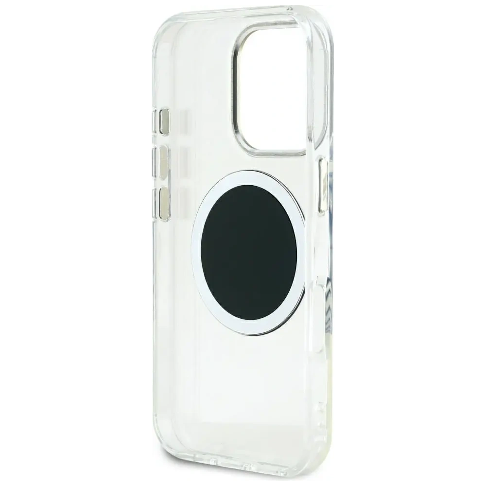 Hurtownia GSM - Etui Guess IML Metal Colored Circle Classic Logo MagSafe do Apple iPhone 16 Pro Max czarny - GUE4557 - {ean13} - Hurt