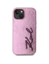 Hurtownia GSM - Karl Lagerfeld Gyűrött Fém Aláírás Apple iPhone 15 rózsaszín - KLD22042 - {ean13} - Hurt