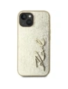 Hurtownia GSM - Etui Karl Lagerfeld Wrinkled Metal Signature do Apple iPhone 15 złoty - KLD22043 - {ean13} - Hurt