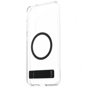 Hurtownia GSM - CARE od PanzerGlass Funkce Černý stojánek & QI Samsung Galaxy S25+ Plus průhledný - PZG874 - {ean13} - Hurt