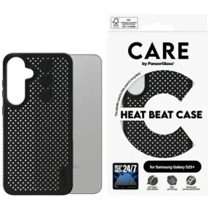Hurtownia GSM - CARE od PanzerGlass Funkce Heat Beat Samsung Galaxy S25+ Plus černá - PZG877 - {ean13} - Hurt