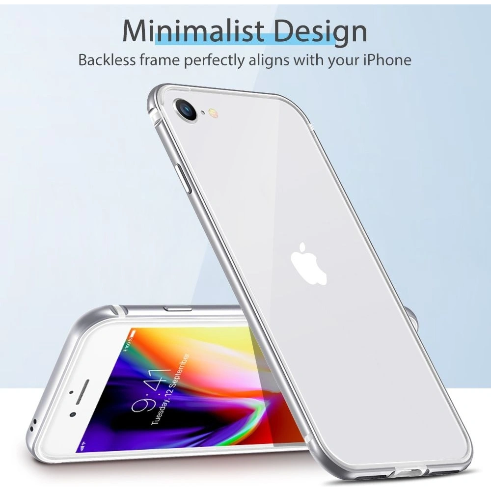 Hurtownia GSM - Etui ESR Edge Guard Apple iPhone SE 2022/SE 2020/8/7 Stříbrný - ESR182SLV - {ean13} - Hurt