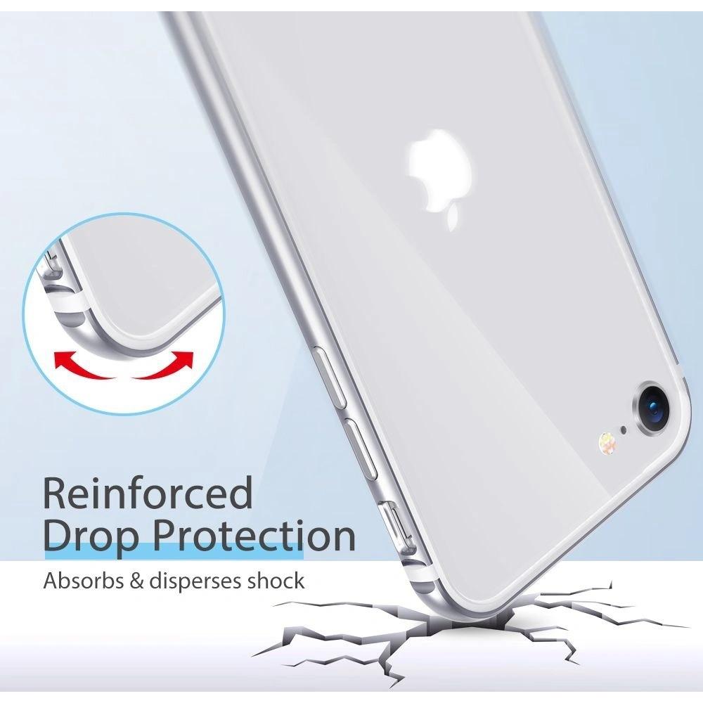 Hurtownia GSM - Etui ESR Edge Guard Apple iPhone SE 2022/SE 2020/8/7 Stříbrný - ESR182SLV - {ean13} - Hurt