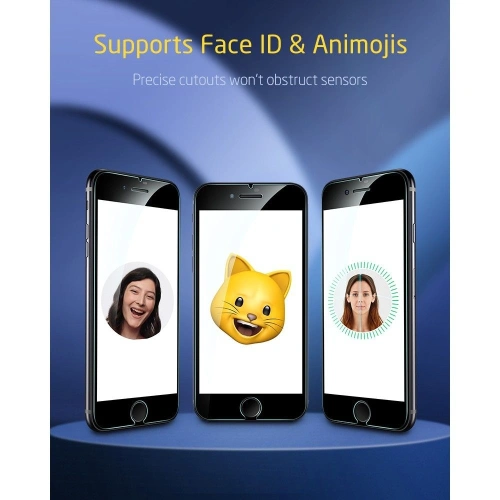 Szkło ESR Screen Shield Apple iPhone SE 2022/SE 2020/8/7 Clear [2 PACK]