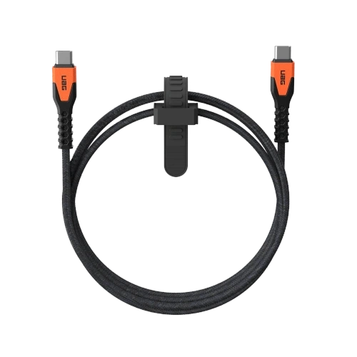 Kabel USB-C / USB-C UAG Urban Armor Gear Rugged Cable 60W 1.5m (black / orange)