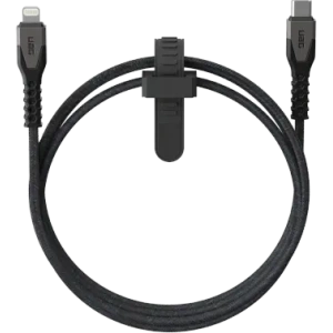 Hurtownia GSM - UAG Urban Armor Gear Odolný kabel USB-C / Lightning 30W 1,5m (černá / šedá) - UAG1544 - {ean13} - Hurt