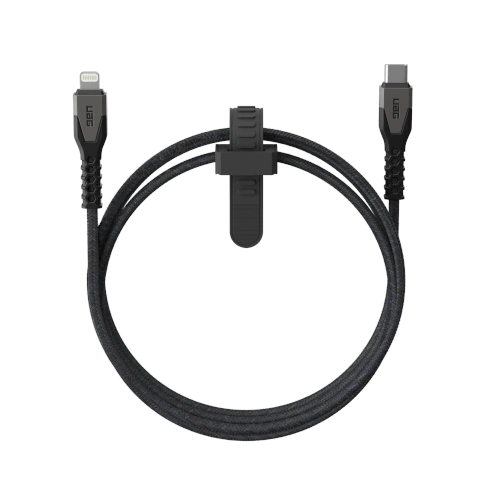 Kabel USB-C / Lightning UAG Urban Armor Gear Rugged Cable 30W 1.5m (black / gray)