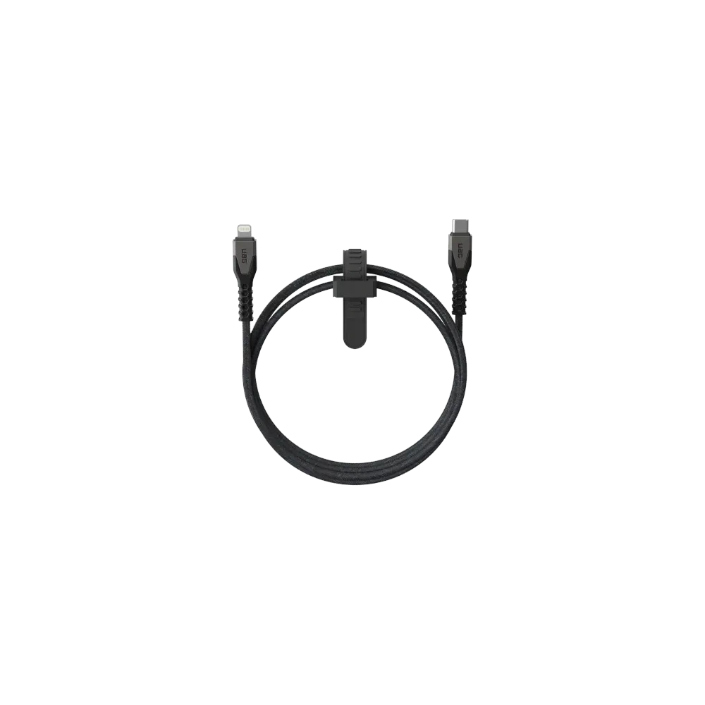Hurtownia GSM - UAG Urban Armor Gear Robustes Kabel USB-C / Lightning 30W 1,5 m (schwarz / grau) - UAG1544 - {ean13} - Hurt