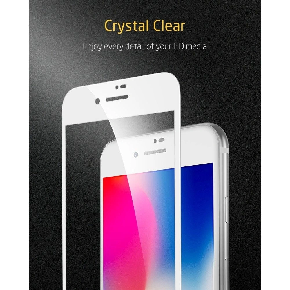 Hurtownia GSM - Szkło ESR Screen Shield 3D Apple iPhone SE 2022/SE 2020/8/7 White - ESR184WHT - {ean13} - Hurt