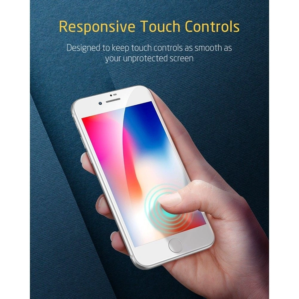Hurtownia GSM - Sklo ESR Screen Shield 3D Apple iPhone SE 2022/SE 2020/8/7 Bílá - ESR184WHT - {ean13} - Hurt