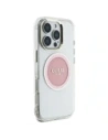 Hurtownia GSM - Hádej IML Metal Barevný Kruh Klasické Logo MagSafe Apple iPhone 16 Pro růžový - GUE4560 - {ean13} - Hurt
