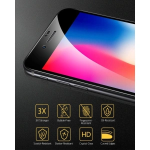 Szkło ESR Screen Shield 3D Apple iPhone SE 2022/SE 2020/8/7 Black