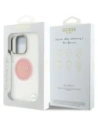 Hurtownia GSM - Etui Guess IML Metal Colored Circle Classic Logo MagSafe do Apple iPhone 16 Pro różowy - GUE4560 - {ean13} - Hurt