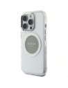 Hurtownia GSM - Hádejte IML Metal Barevný Kruh Klasické Logo MagSafe Apple iPhone 16 Pro šedý - GUE4561 - {ean13} - Hurt
