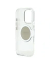 Hurtownia GSM - Guess IML Metal Colorat Cerc Logo Clasic MagSafe Apple iPhone 16 Pro gri - GUE4561 - {ean13} - Hurt