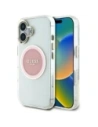 Hurtownia GSM - Gondolj az IML fém színű kör klasszikus logójára, MagSafe Apple iPhone 16 rózsaszín. - GUE4562 - {ean13} - Hurt