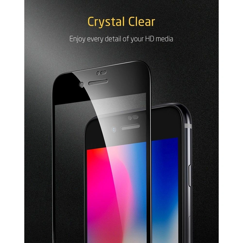 Hurtownia GSM - Szkło ESR Screen Shield 3D Apple iPhone SE 2022/SE 2020/8/7 Black - ESR185BLK - {ean13} - Hurt