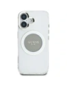 Hurtownia GSM - Guess IML Metal Colorat Cerc Logo Clasic MagSafe Apple iPhone 16 gri - GUE4563 - {ean13} - Hurt