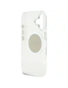 Wholesale Guess IML Metal Colored Circle Classic Logo MagSafe Apple iPhone 16 grey - GUE4563 - {ean13} - Hurt