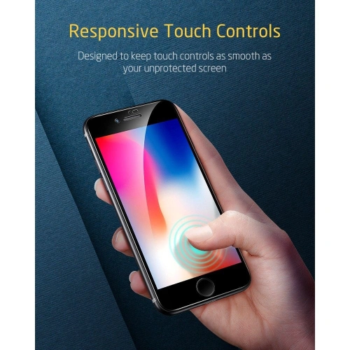 Szkło ESR Screen Shield 3D Apple iPhone SE 2022/SE 2020/8/7 Black