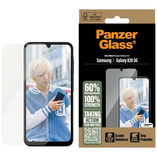 Szkło hartowane PanzerGlass Ultra-Wide Fit do Samsung Galaxy A26 5G