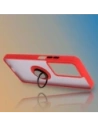 Wholesale Bizon Case Hybrid Ring Realme C75 4G / 14x 5G smoky with a red frame - BIZ9081 - {ean13} - Hurt