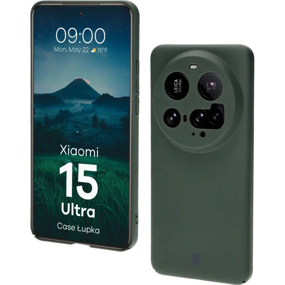 Hurtownia GSM - Etui Bizon Case Łupka do Xiaomi 15 Ultra, zielone - BIZ9082 - {ean13} - Hurt