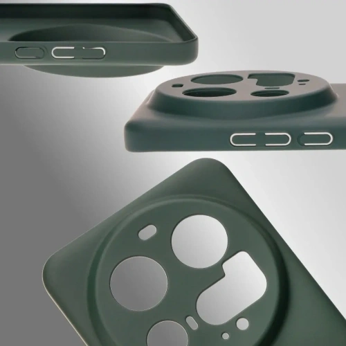 Etui Bizon Case Łupka do Xiaomi 15 Ultra zielone