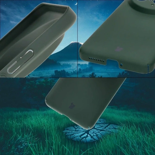 Etui Bizon Case Łupka do Xiaomi 15 Ultra zielone