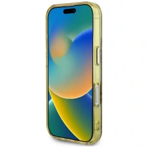 Hurtownia GSM - Hádej IML Metal Glitter 4G Kruh Trojúhelník MagSafe Apple iPhone 16 hnědý - GUE4564 - {ean13} - Hurt