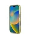 Hurtownia GSM - Guess IML Fém Csillám 4G Kör Háromszög MagSafe Apple iPhone 16 barna - GUE4564 - {ean13} - Hurt