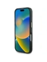 Hurtownia GSM - Guess IML Fém Csillám 4G Kör Háromszög MagSafe Apple iPhone 16 fekete - GUE4565 - {ean13} - Hurt
