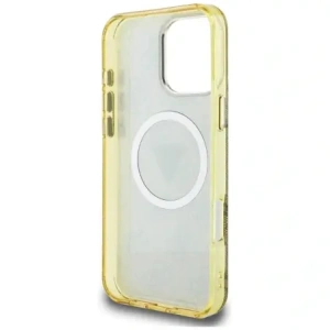 Hurtownia GSM - Hádejte IML Metal Glitter 4G Kruh Trojúhelník MagSafe Apple iPhone 16 Pro hnědý - GUE4567 - {ean13} - Hurt