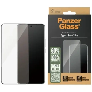 Hurtownia GSM - Edzett üveg PanzerGlass Ultra-Wide Fit w. Fekete keret az Oppo Reno13 Pro-hoz - PAN001147 - {ean13} - Hurt