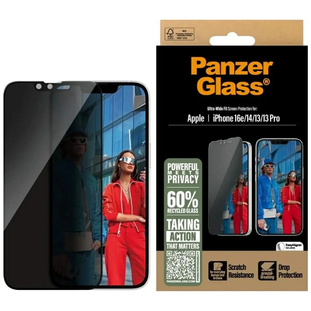 Hurtownia GSM - PanzerGlass Ultra-Wide Fit Apple iPhone 16e / 14 / 13 / 13 Pro - PZG882 - {ean13} - Hurt