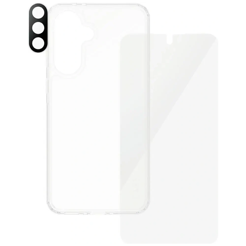 Wholesale CARE by PanzerGlass Flagship 3in1 Protective set: case + tempered glass + lens glass Samsung Galaxy A36 5G - PZG886 - {ean13} - Hurt