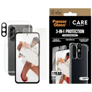 Hurtownia GSM - CARE de la PanzerGlass Set de protecție Flagship 3in1: husă + sticlă securizată + sticlă pentru lentile Samsung Galaxy A56 5G - PZG887 - {ean13} - Hurt